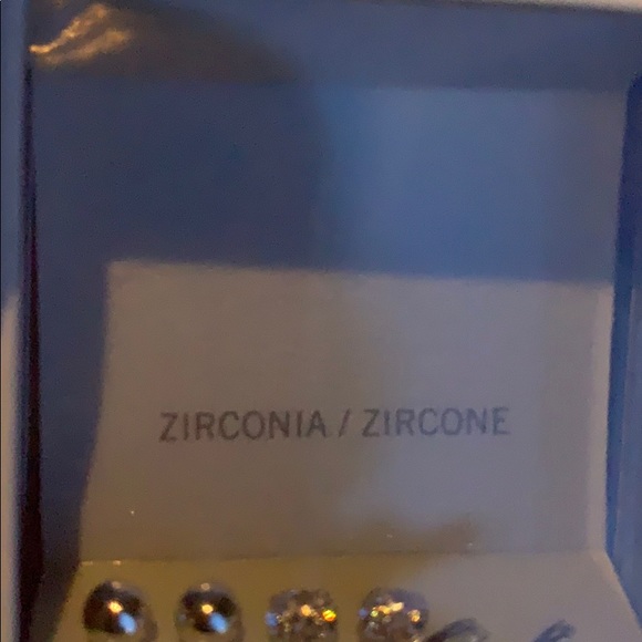 Sterling Silver & Zirconia Earrings - Picture 8 of 10